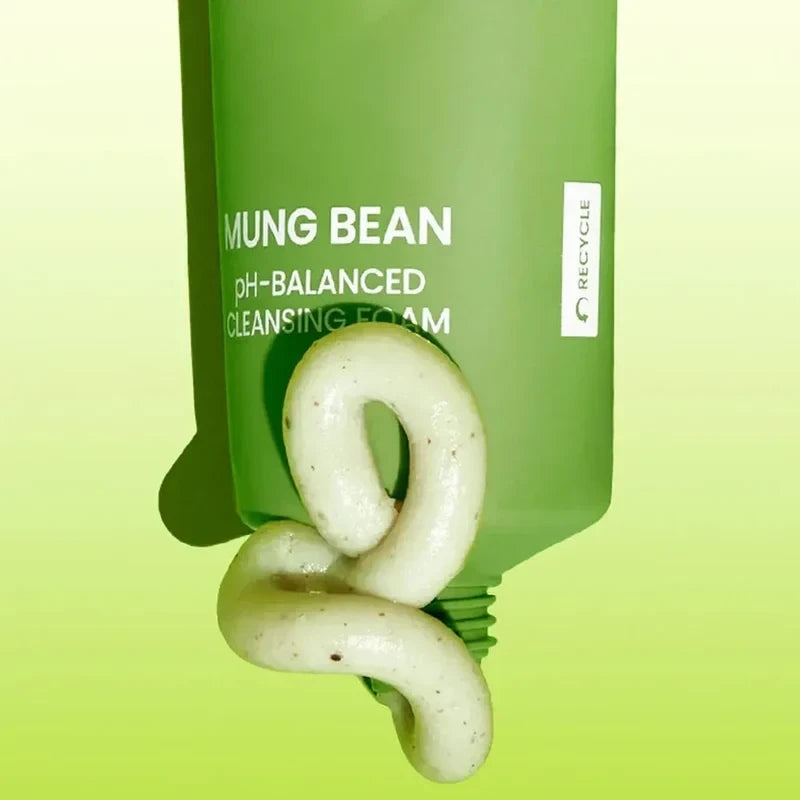bareskin.lt beplain Mung Bean pH-balanced cleansing foam veido prausiklis skirtas kasdienei odos priežiūrai