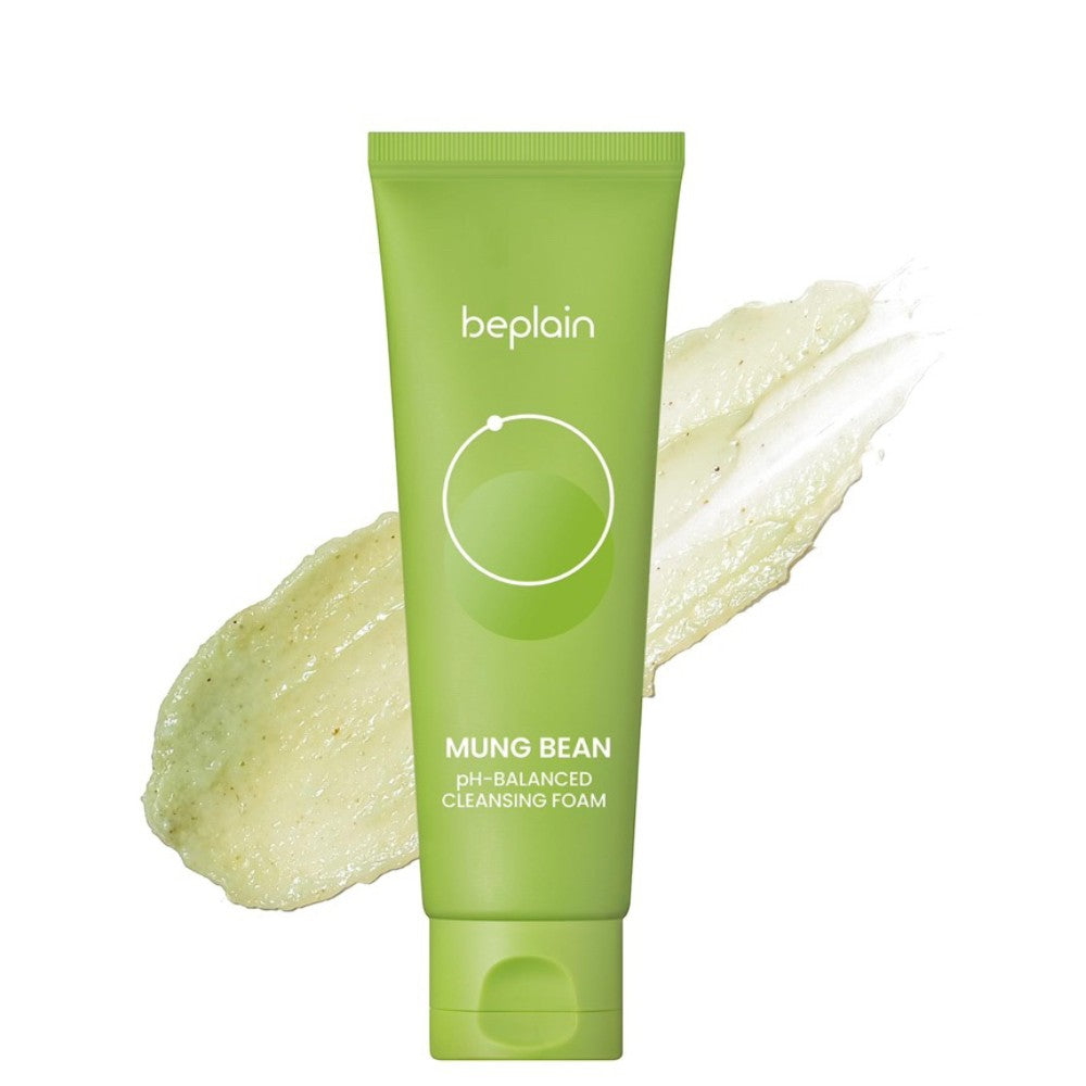 bareskin.lt beplain Mung Bean pH-balanced cleansing foam veido prausiklis skirtas kasdienei odos priežiūrai