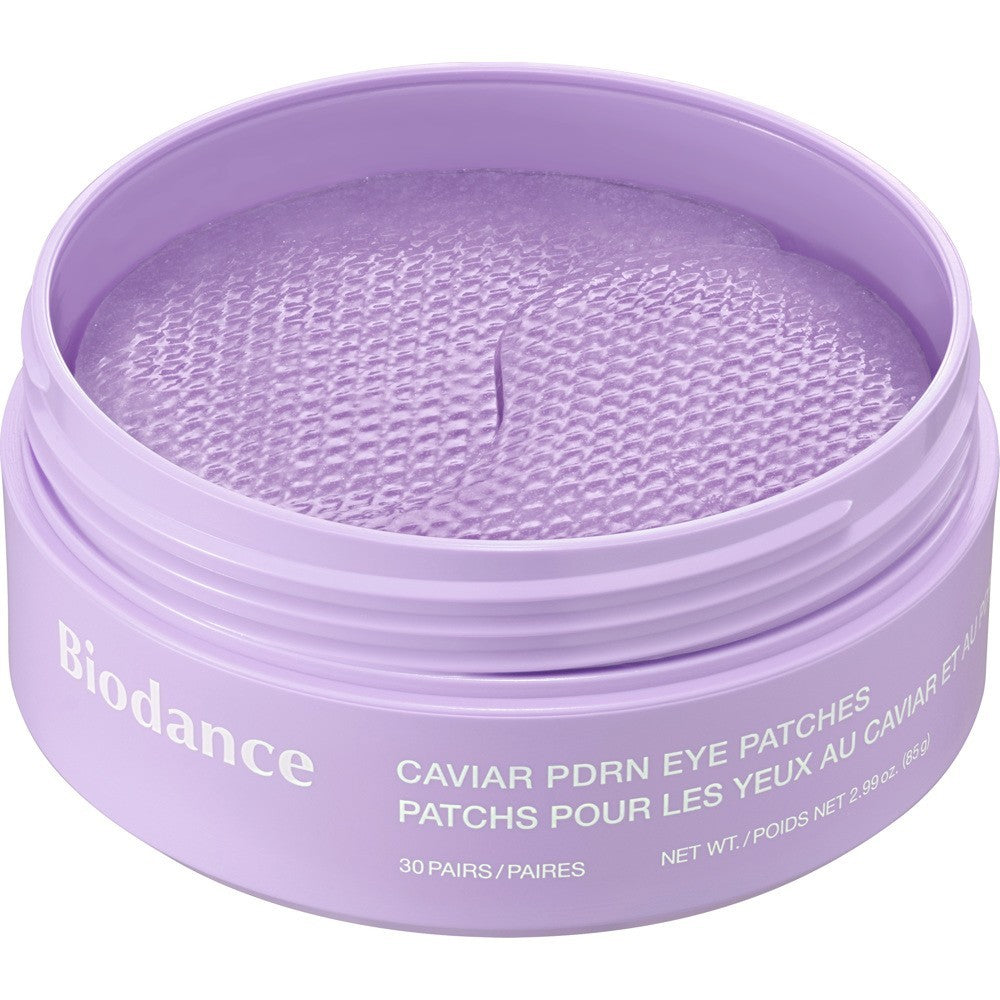 bareskin.lt BIODANCE Caviar PDRN hydrogel eye patches hidrogeliniai paakių padeliai, skirti pavargusiai, sausai ir brandesnei paakių odai