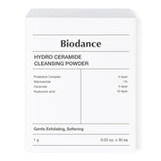 bareskin.lt BIODANCE Hydro Ceramide Cleansing Powder enziminis prausiklis, valomieji milteliai, kurie valo ir drėkina odą, saugodama jos natūralų balansą