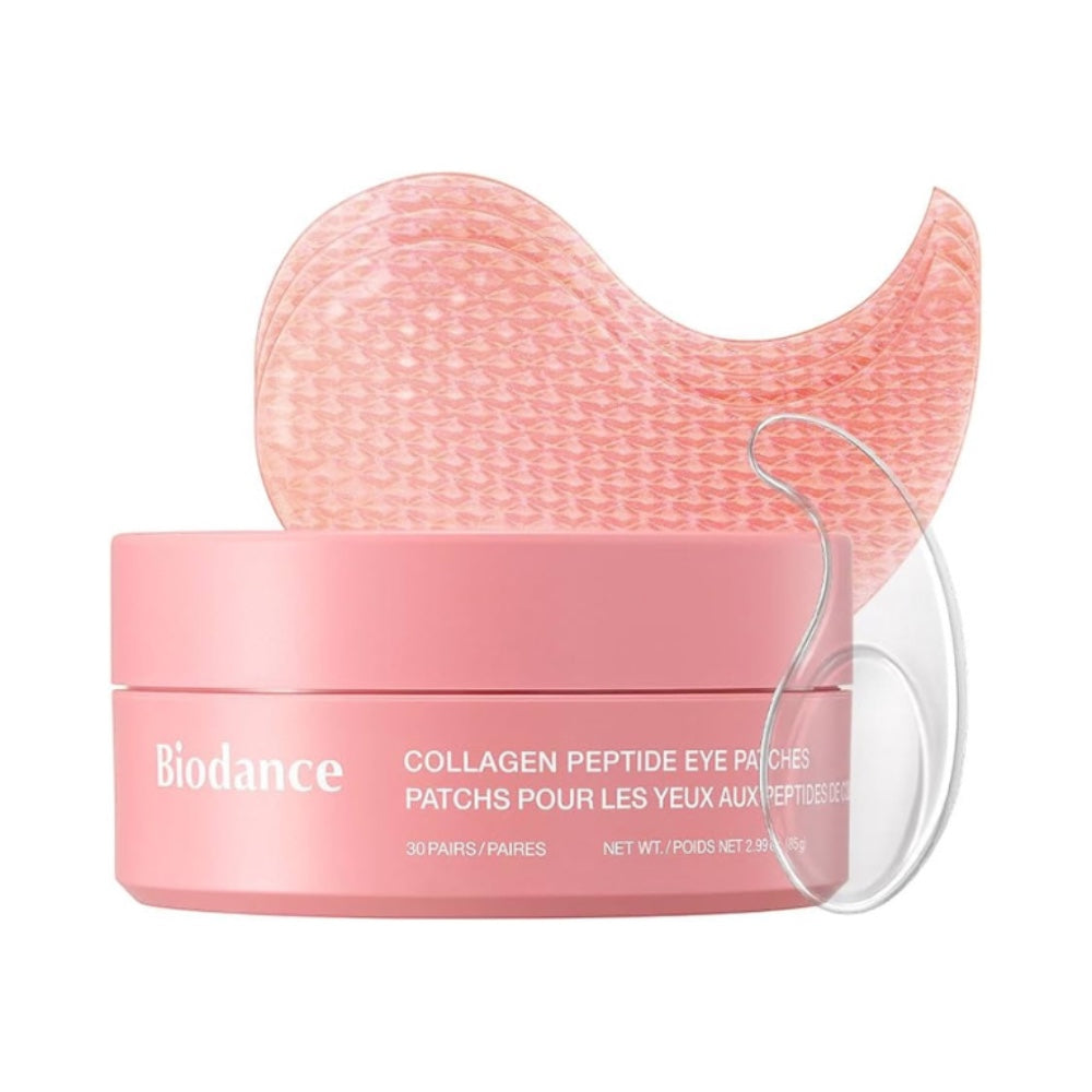 bareskin.lt Biodance Collagen Peptide Eye Patches paakių padeliai su kolagenu, niacinamidu ir kofeinu
