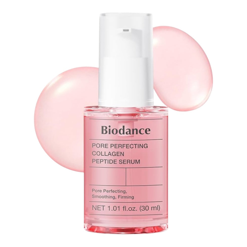 bareskin.lt Biodance Pore Perfecting Collagen Peptide Serum ampulė su mažos molekulinės masės kolagenu, 10 peptidų kompleksu ir elastinu