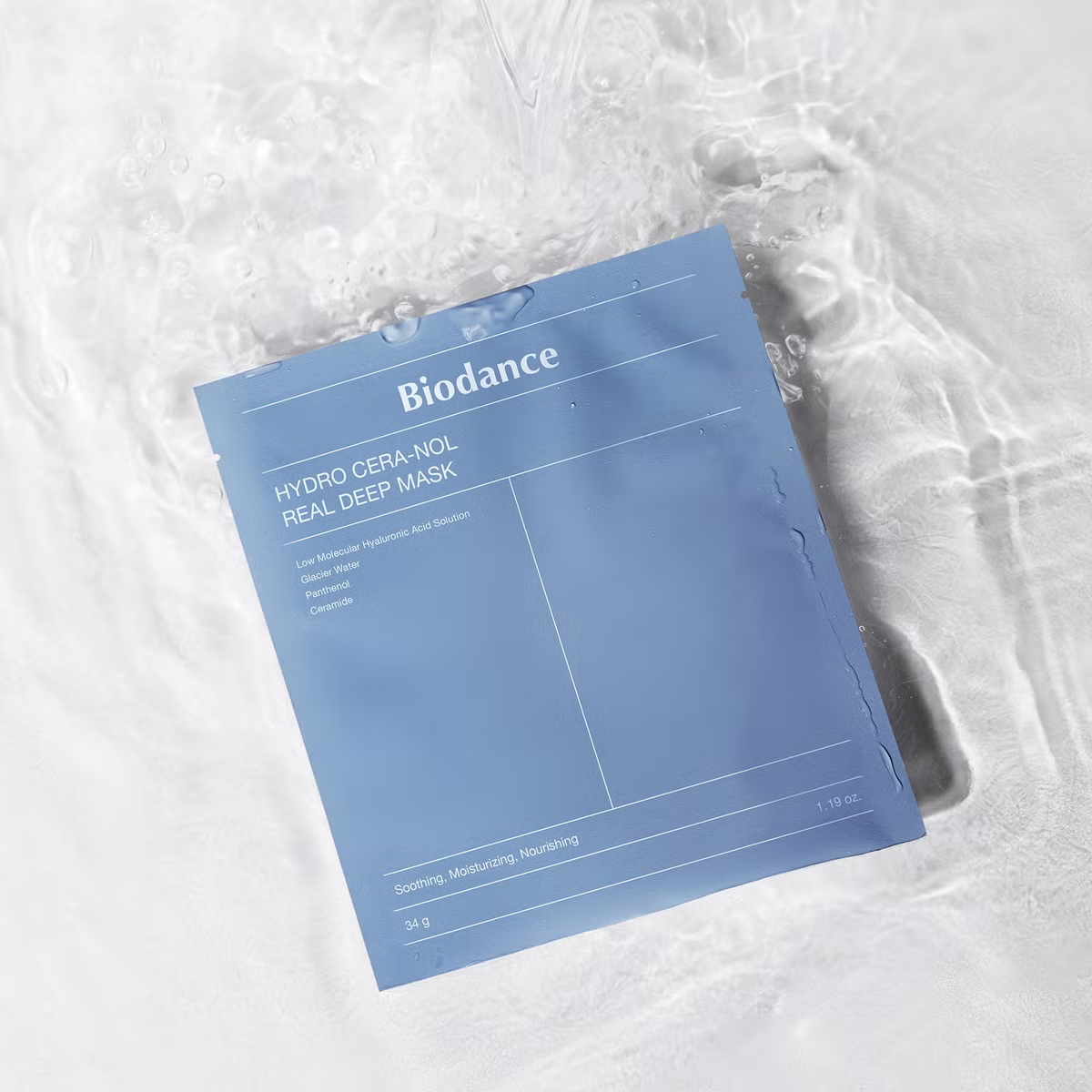 bareskin.lt Biodance Hydro Cera-Nol Real Deep Mask  hidrogelinė kaukė su keramidais