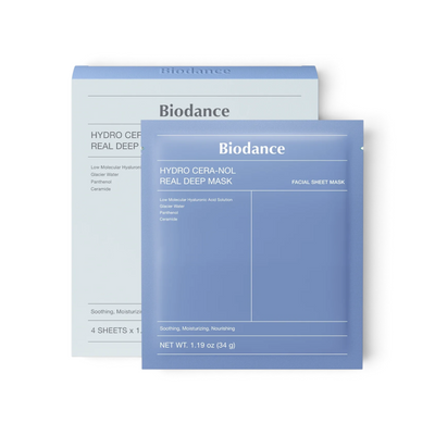 BIODANCE Hydro Cera-Nol Real Deep Mask - kaukė su keramidais