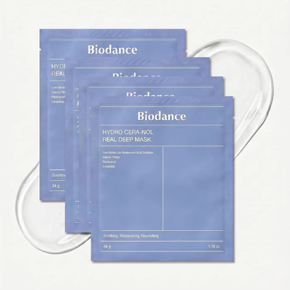 bareskin.lt Biodance Hydro Cera-Nol Real Deep Mask  hidrogelinė kaukė su keramidais