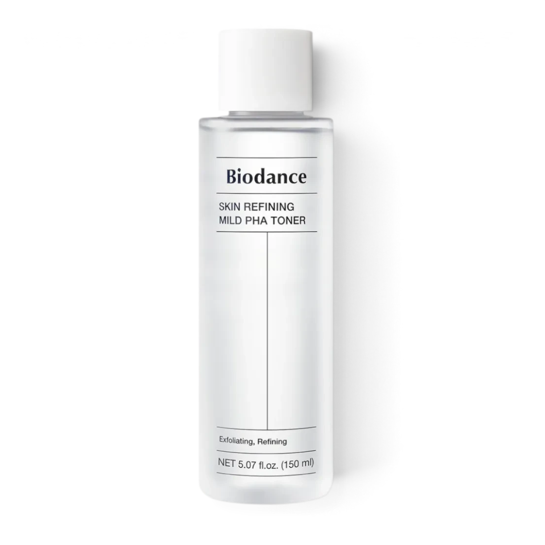bareskin.lt Biodance Skin Refining Mild PHA Toner veido tonikas užtikrina švelnų, tačiau veiksmingą odos atsinaujinimą ir drėkinimą
