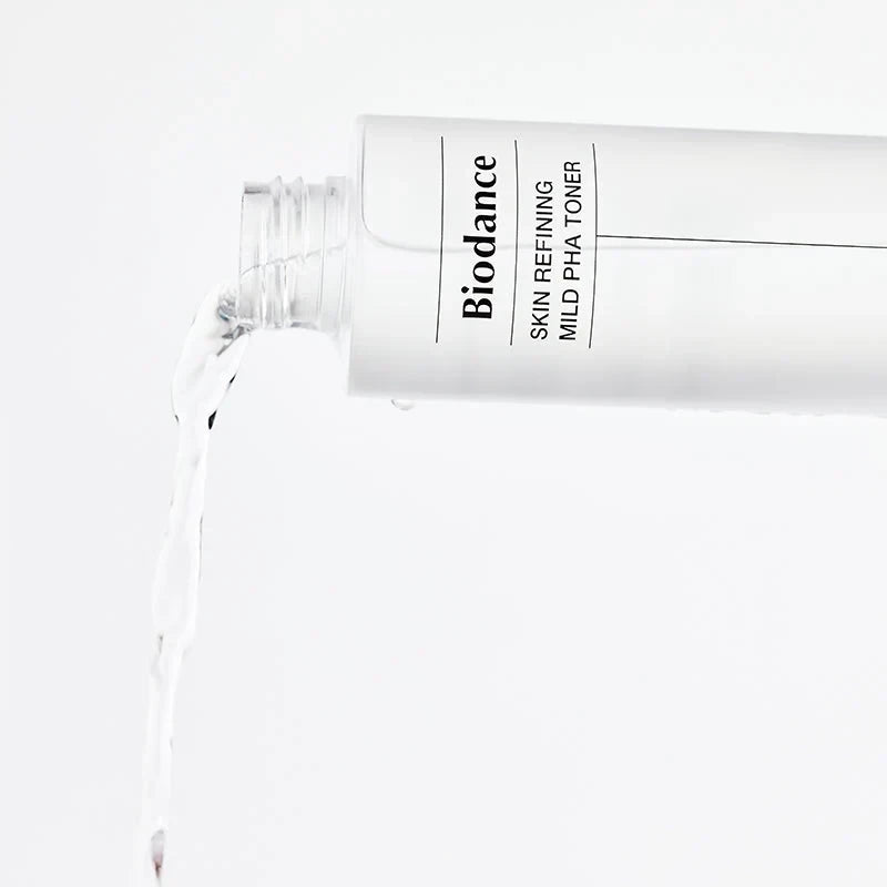 bareskin.lt Biodance Skin Refining Mild PHA Toner veido tonikas užtikrina švelnų, tačiau veiksmingą odos atsinaujinimą ir drėkinimą