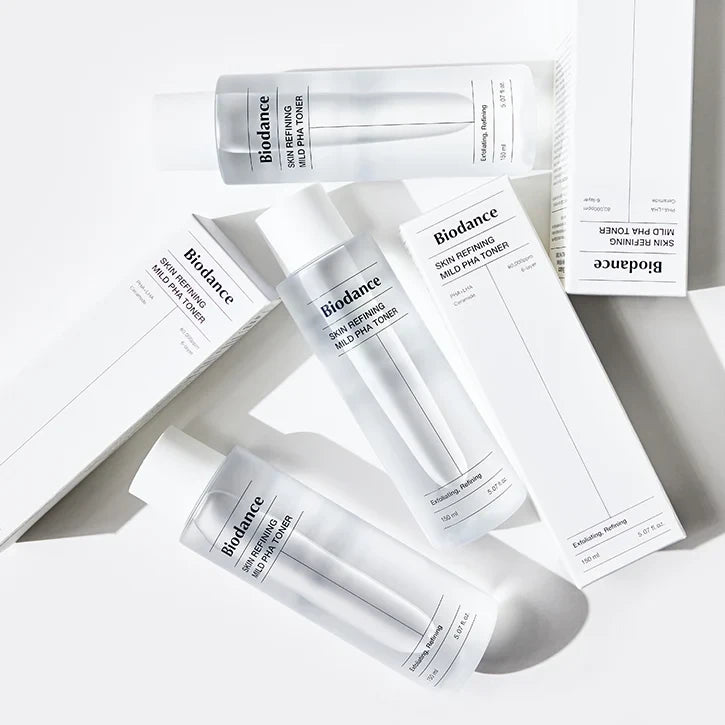 bareskin.lt Biodance Skin Refining Mild PHA Toner veido tonikas užtikrina švelnų, tačiau veiksmingą odos atsinaujinimą ir drėkinimą