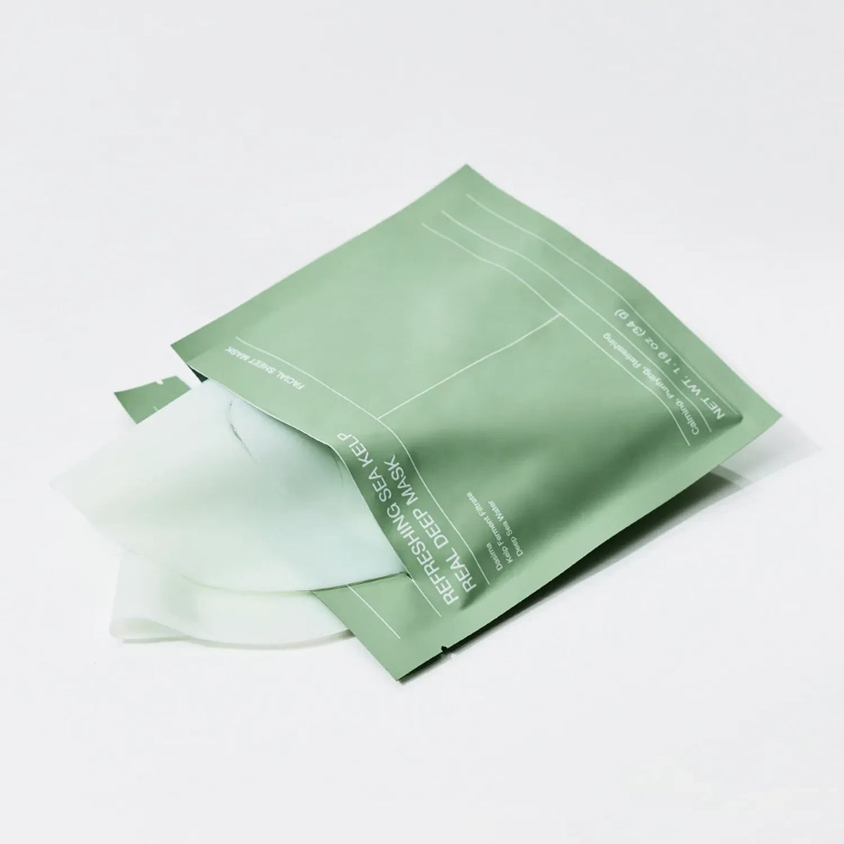 bareskin.lt Biodance Refreshing Sea Kelp Real Deep Mask hidrogelinė kaukė su jūros dumblių ekstrakto intensyviai ramina odą, padeda atkurti drėgmės ir riebalų balansą