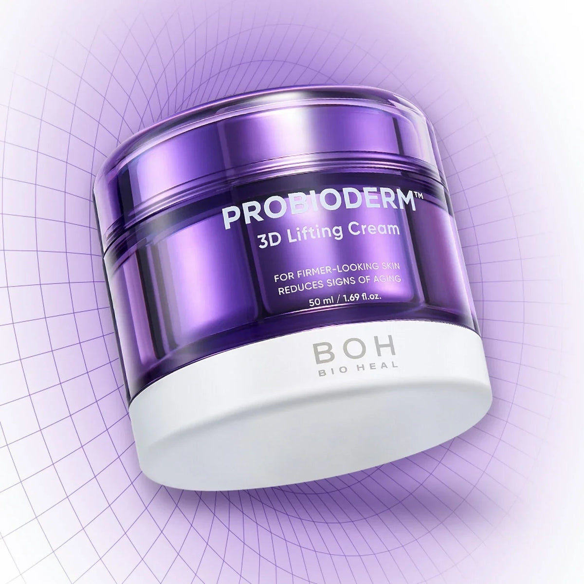 bareskin.lt BIOHEAL BOH Probioderm 3D Lifting Cream intensyviai maitinantis, sviestinės tekstūros veido kremas, skirtas komfortą praradusiai, jautriai, dehidratuotai ar brandžiai odai