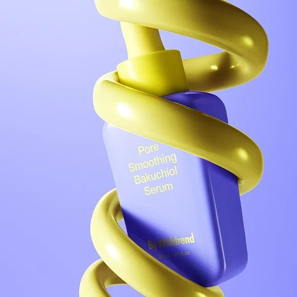 bareskin.lt By Wishtrend Pore Smoothing Bakuchiol Serum bakučiolio serumas - elastingumą atkuriantis ir poras mažinantis produktas