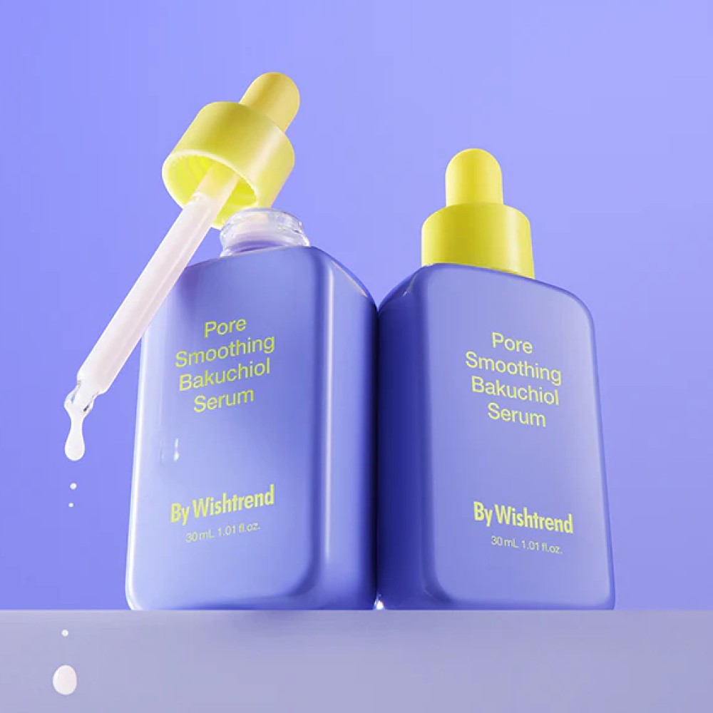 bareskin.lt By Wishtrend Pore Smoothing Bakuchiol Serum bakučiolio serumas - elastingumą atkuriantis ir poras mažinantis produktas