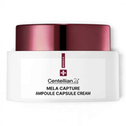 bareskin.lt Centellian24 Madeca Mela Capture Ampoule Capsule Cream in a white jar with a metallic burgundy lid