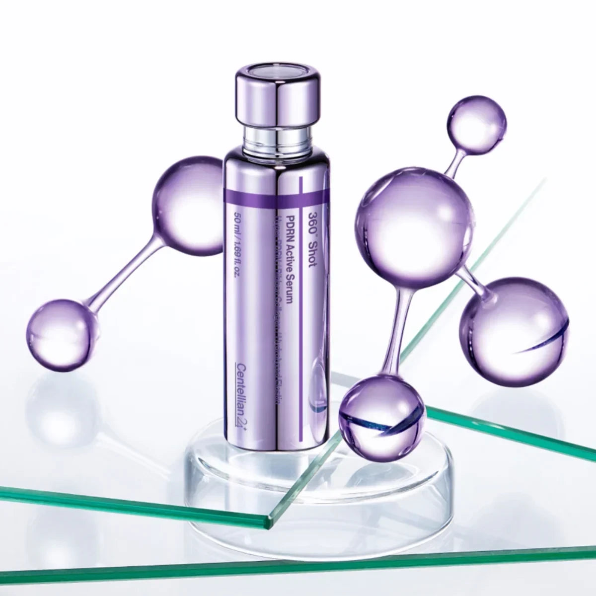 bareskin.lt Centellian24 360º Shot PDRN Active Serum drėkinantis ir stangrinantis veido serumas su PDRN, niacinamidu, kolagenu ir peptidais