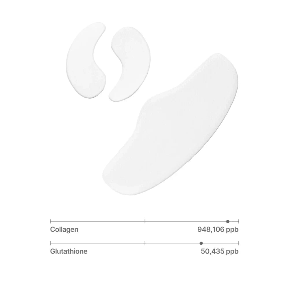 bareskin.lt Sungboon Editor Deep Collagen Melting Patches for face and neck with glutathione and peptides