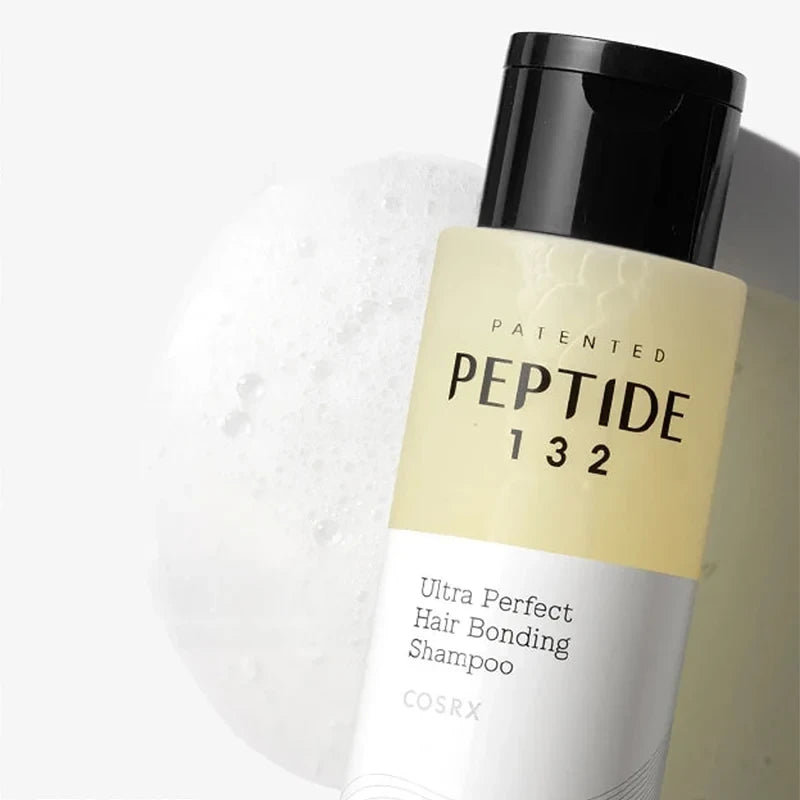 bareskin.lt COSRX Peptide 132 Ultra Perfect Hair Bonding Shampoo šampūnas su peptidais, kofeinu ir keramidais