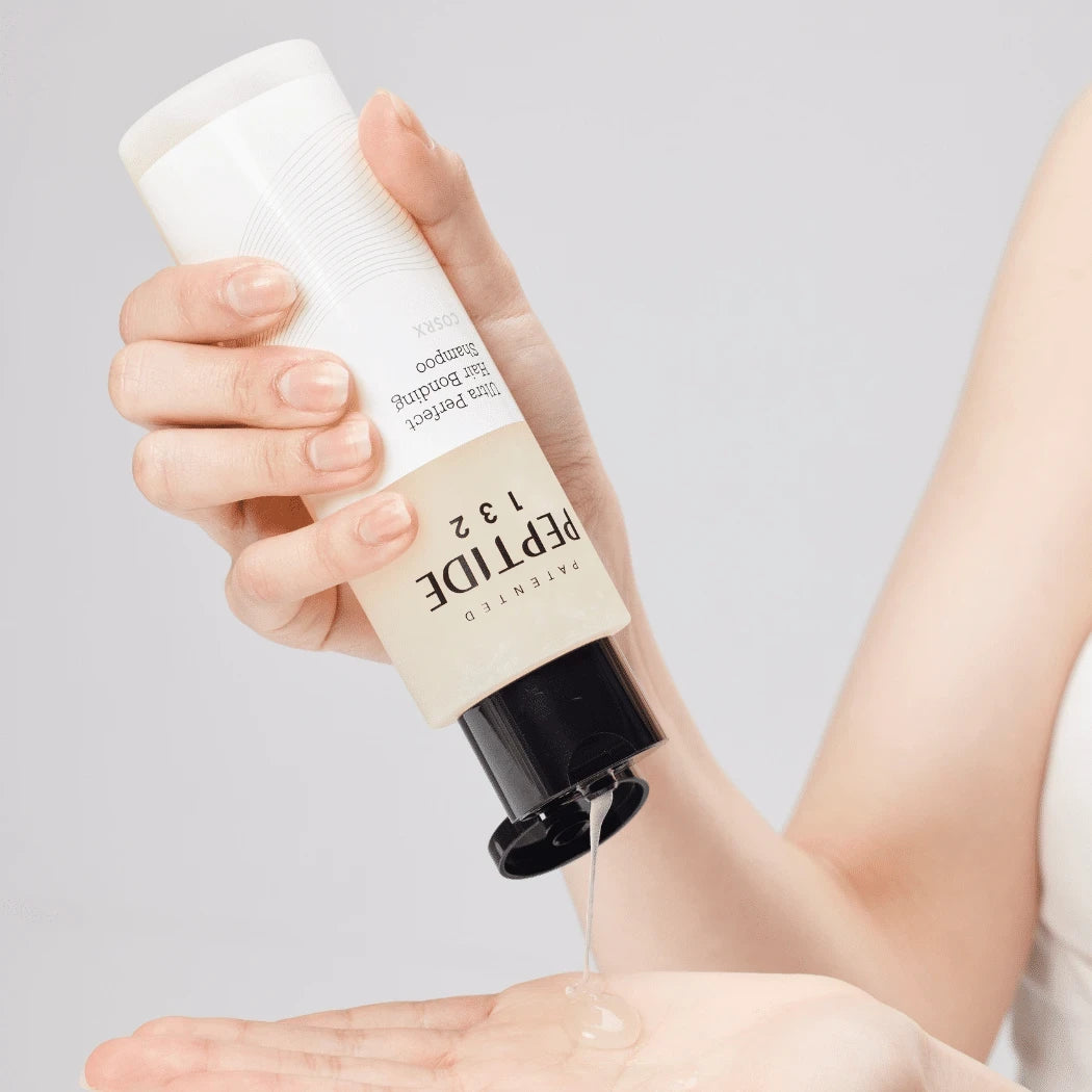 bareskin.lt COSRX Peptide 132 Ultra Perfect Hair Bonding Shampoo šampūnas su peptidais, kofeinu ir keramidais