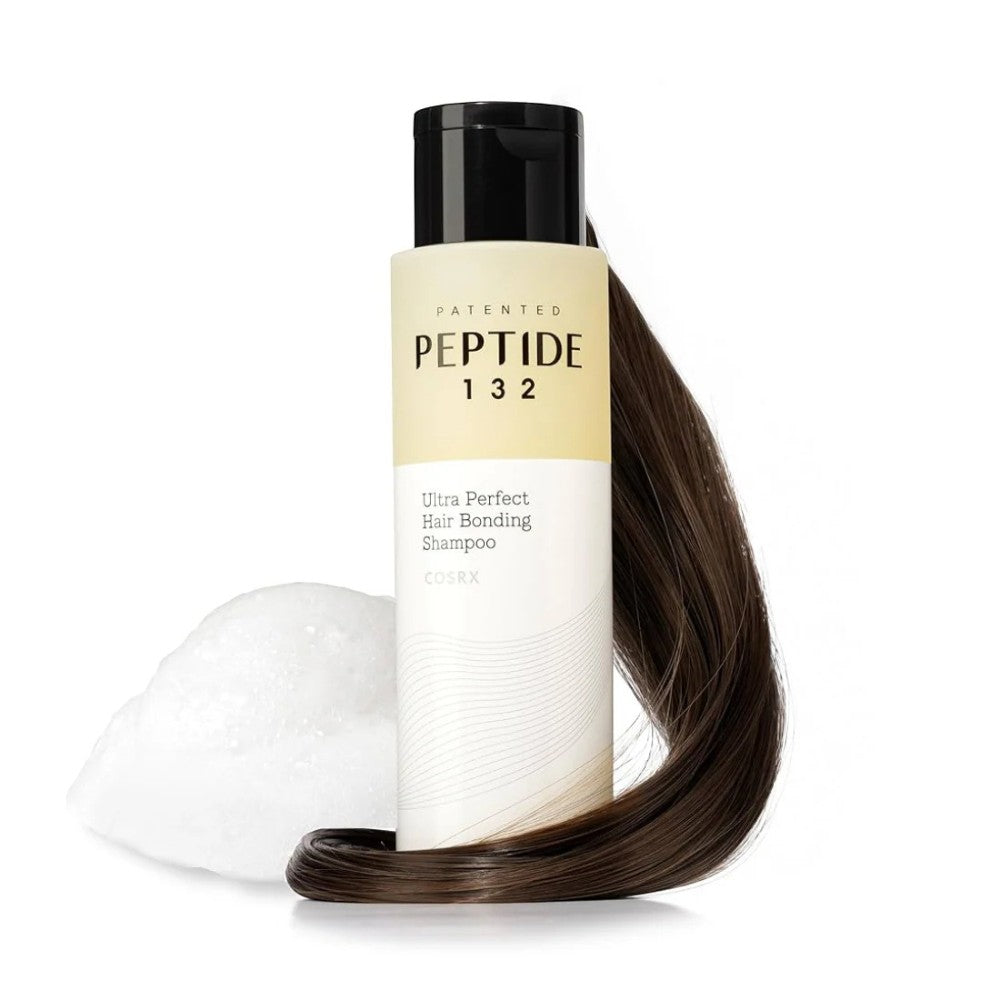 bareskin.lt COSRX Peptide 132 Ultra Perfect Hair Bonding Shampoo šampūnas su peptidais, kofeinu ir keramidais