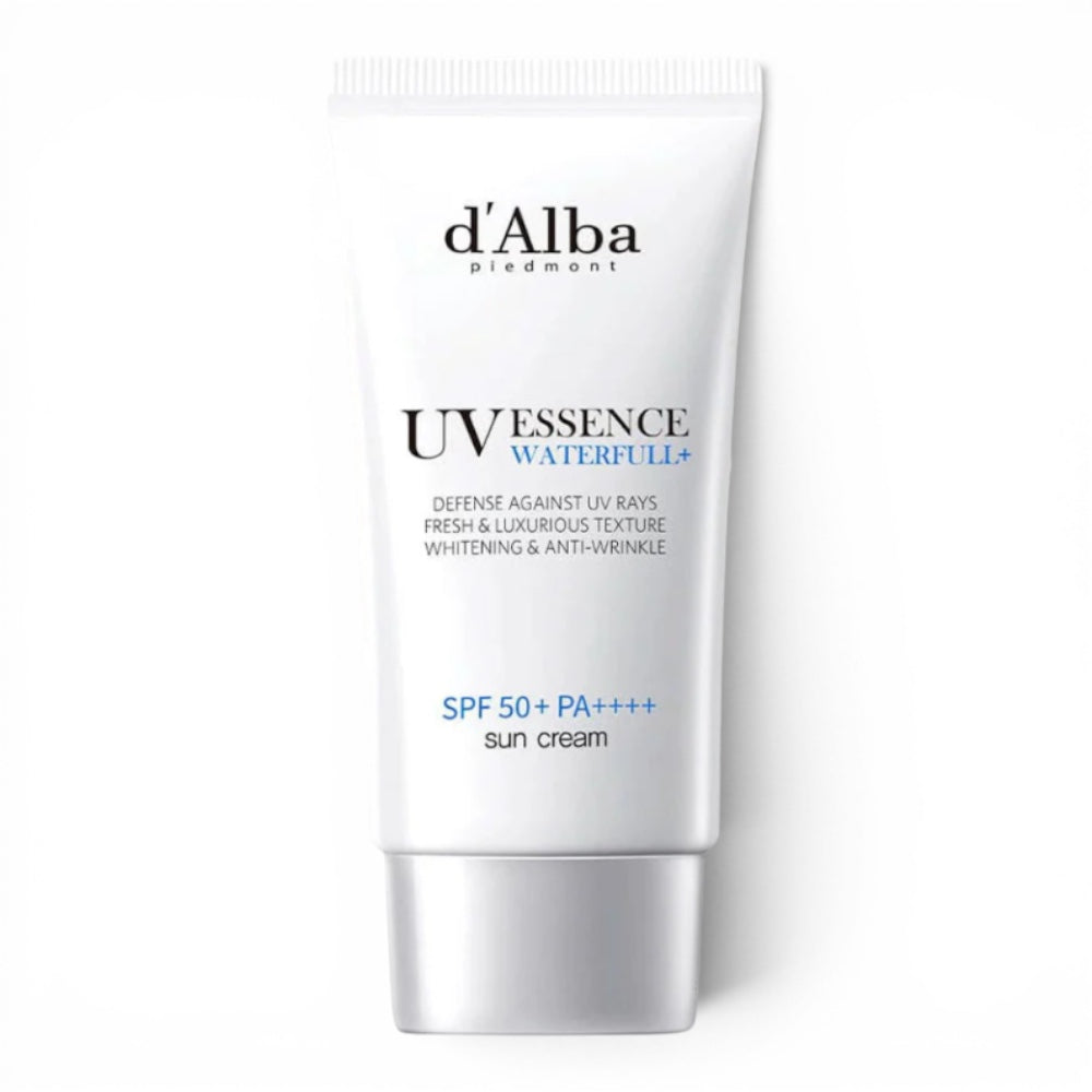 bareskin.lt d'Alba UV Essence Waterfull+ SPF50+ PA++++ veido kremas su aukšta SPF50+ PA++++ apsauga nuo saulės