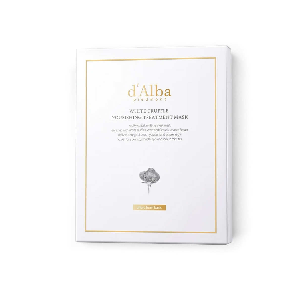 bareskin.lt d'Alba White Truffle Nourishing Treatment Mask veido kaukė su Trufferoliu