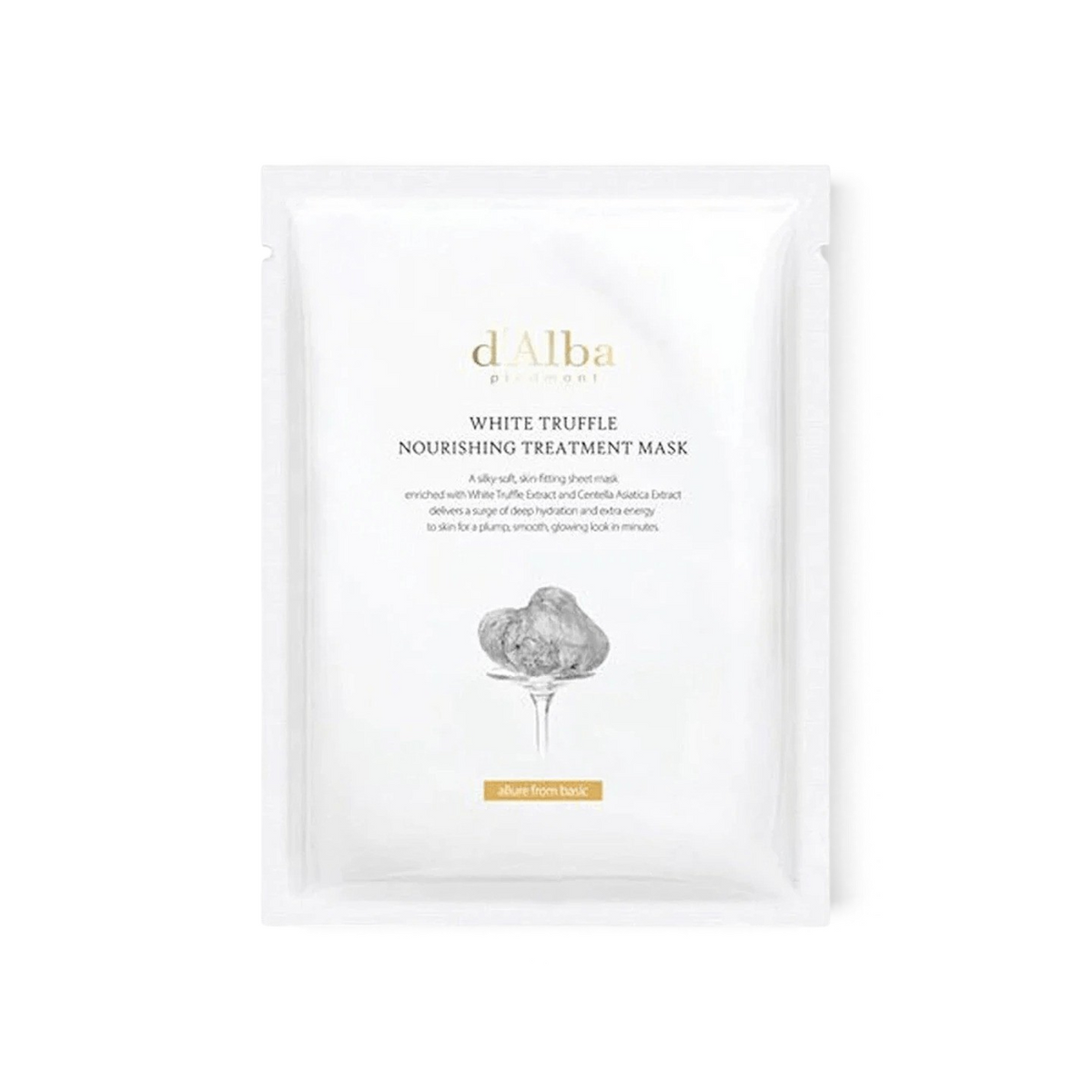 bareskin.lt d'Alba White Truffle Nourishing Treatment Mask veido kaukė su Trufferoliu