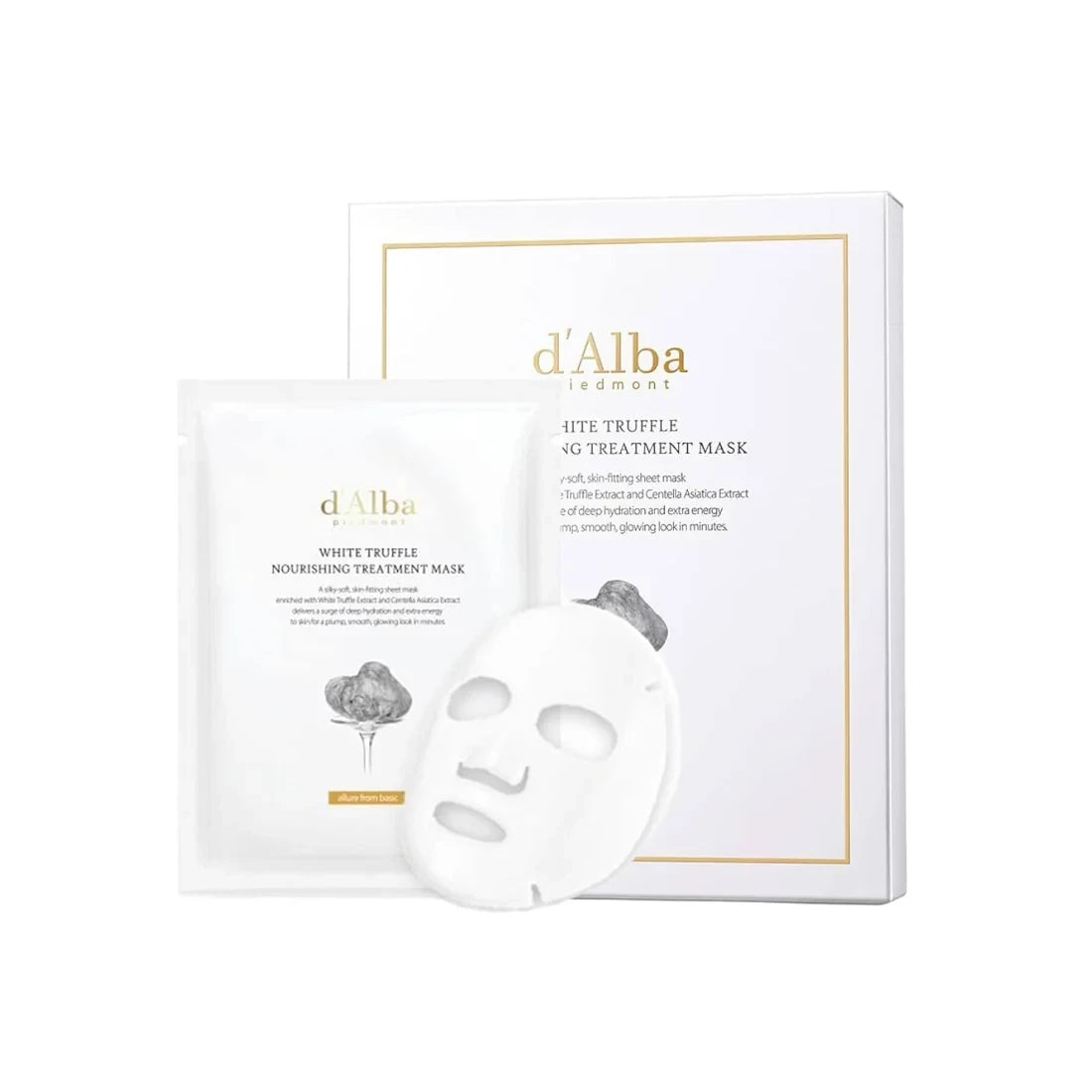 bareskin.lt d'Alba White Truffle Nourishing Treatment Mask veido kaukė su Trufferoliu