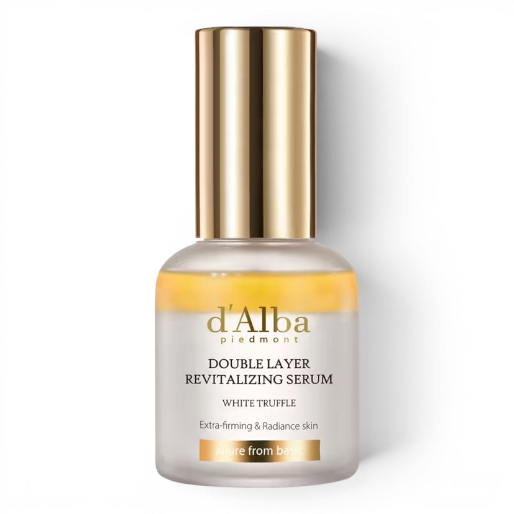 bareskin.lt D'Alba White Truffle Double Layer Revitalizing Serum maitinamasis dvifazis serumas, atkuriantis odos gyvybingumą ir spindesį
