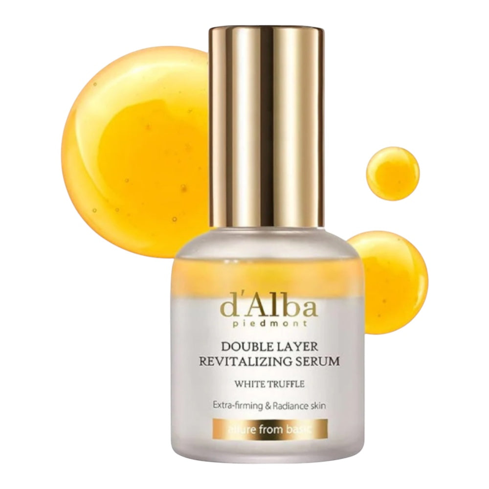 bareskin.lt D'Alba White Truffle Double Layer Revitalizing Serum maitinamasis dvifazis serumas, atkuriantis odos gyvybingumą ir spindesį