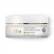 bareskin.lt d'Alba White Truffle Double Serum & Cream dviejų viename serumo ir kremo derinys suteikia individualizuotą odos priežiūrą pagal jos poreikius ir sezoninius pokyčius