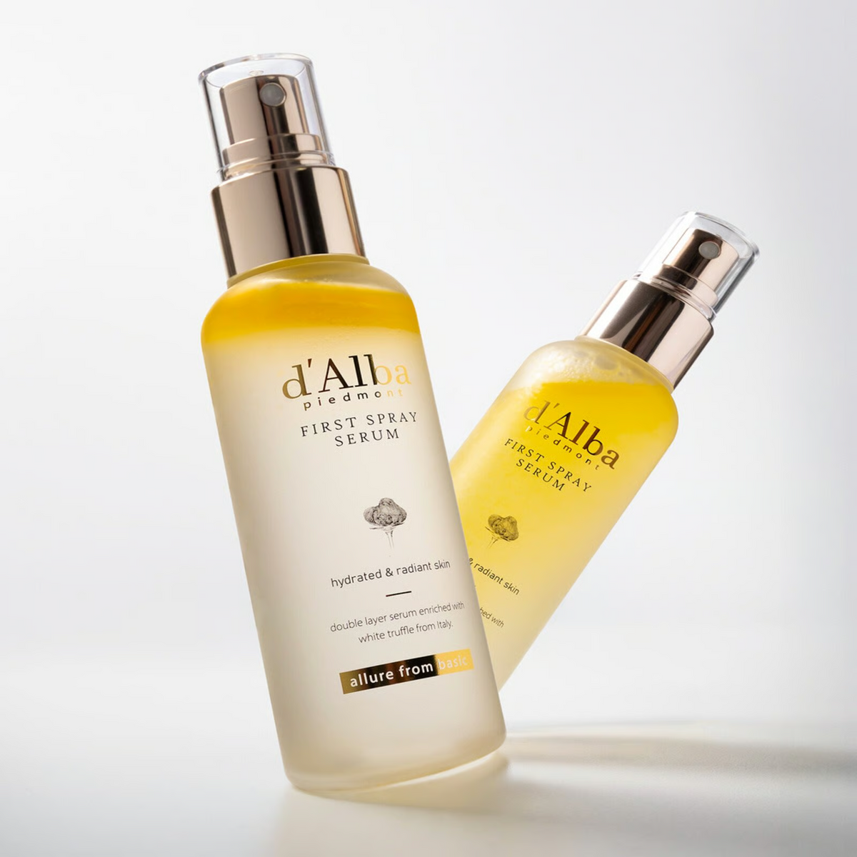bareskin.lt D'Alba White Truffle Aromatic Spray Serum purškiamas serumas suteikia odai drėgmės ir išskirtinio švytėjimo (baltieji triufeliai)
