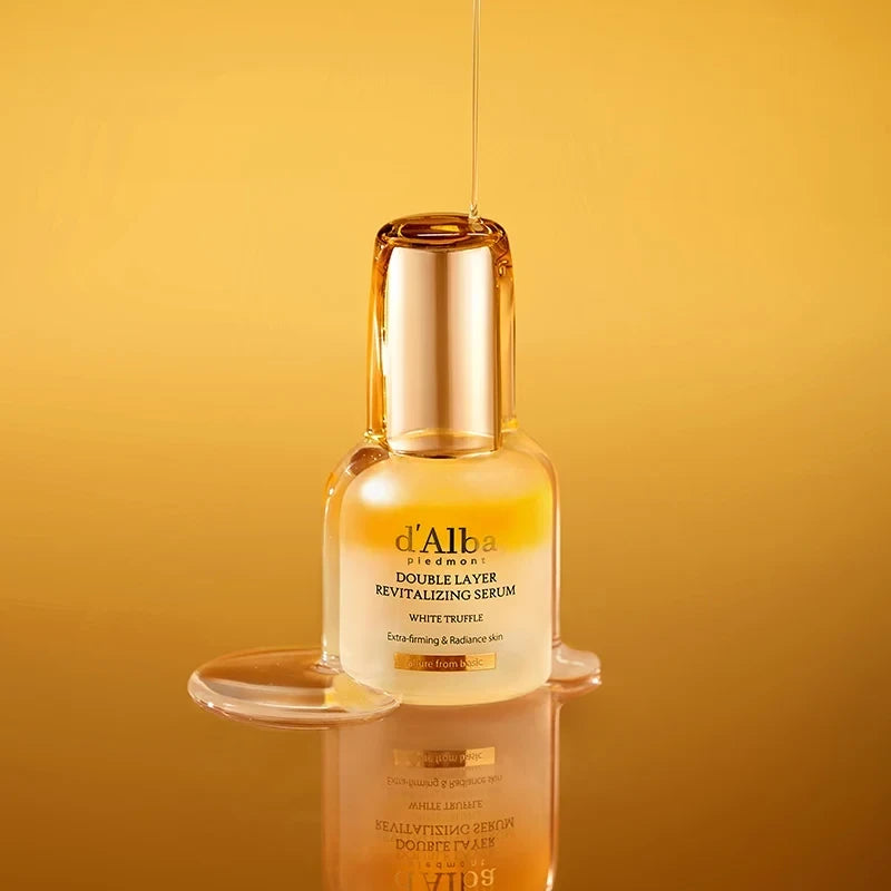 bareskin.lt D'Alba White Truffle Double Layer Revitalizing Serum maitinamasis dvifazis serumas, atkuriantis odos gyvybingumą ir spindesį