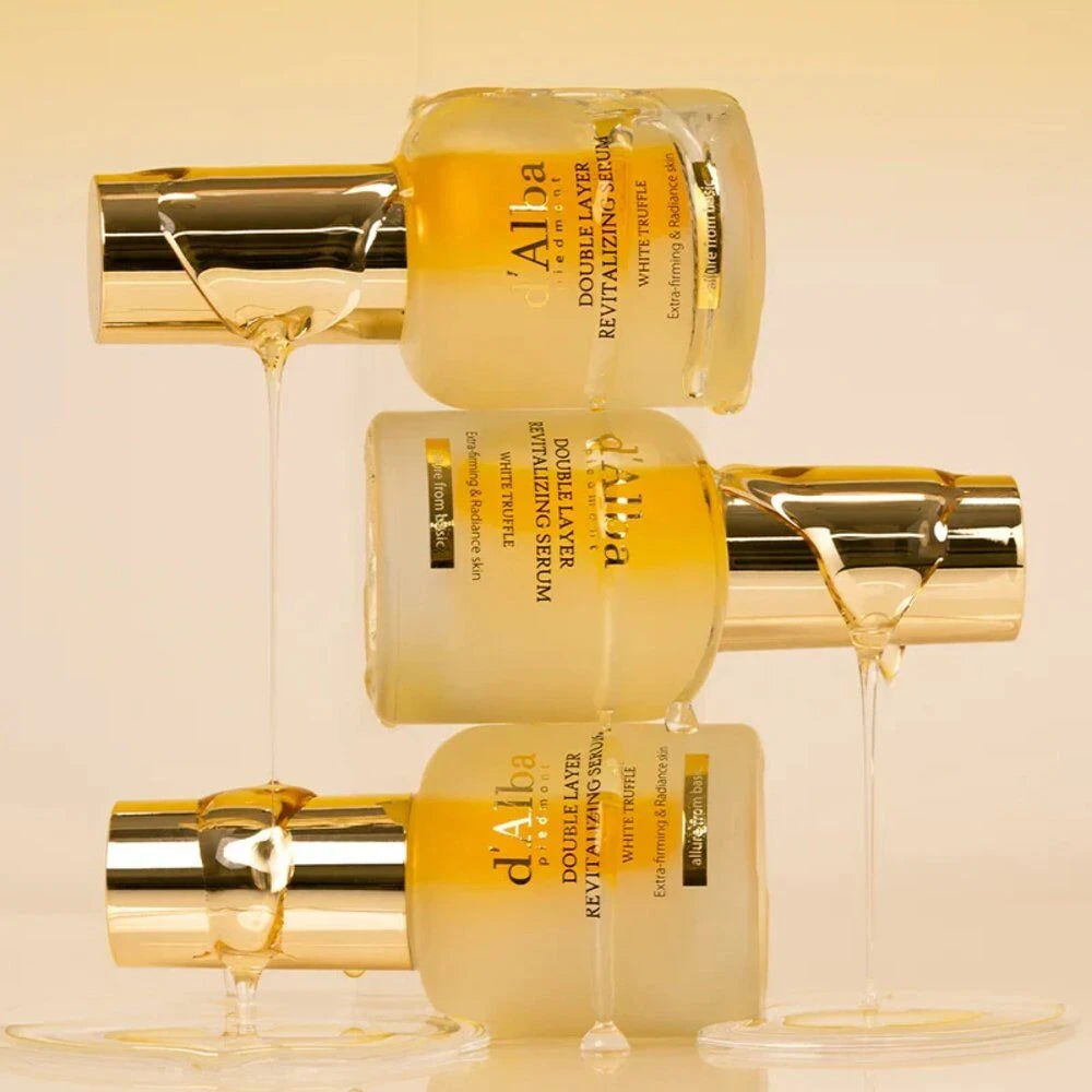 bareskin.lt D'Alba White Truffle Double Layer Revitalizing Serum maitinamasis dvifazis serumas, atkuriantis odos gyvybingumą ir spindesį