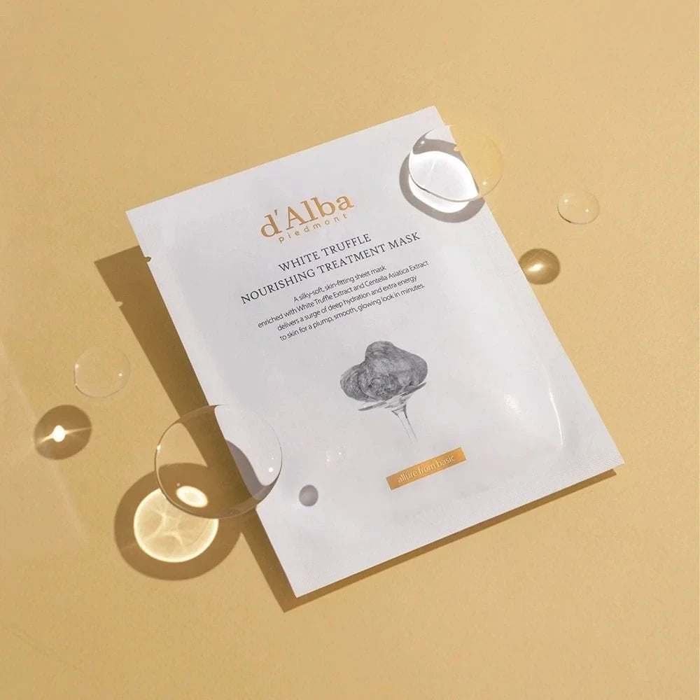 bareskin.lt d'Alba White Truffle Nourishing Treatment Mask veido kaukė su Trufferoliu