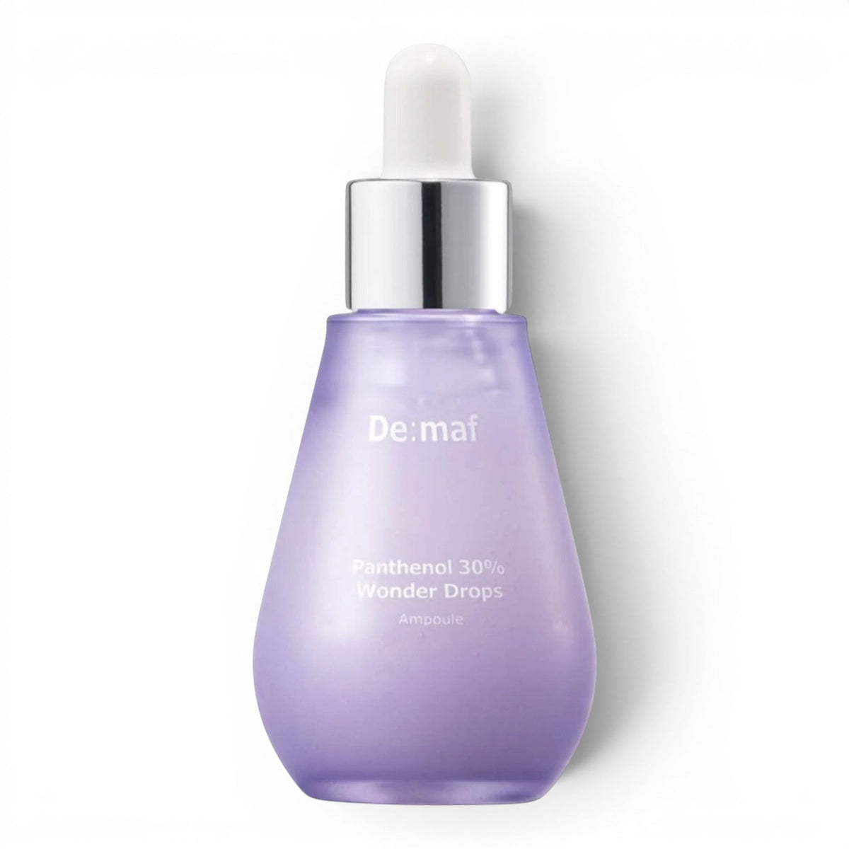 bareskin.lt De:maf Panthenol 30% Wonder Drops ampoule raminamoji ampulė su nakvišų žiedų ekstraktu