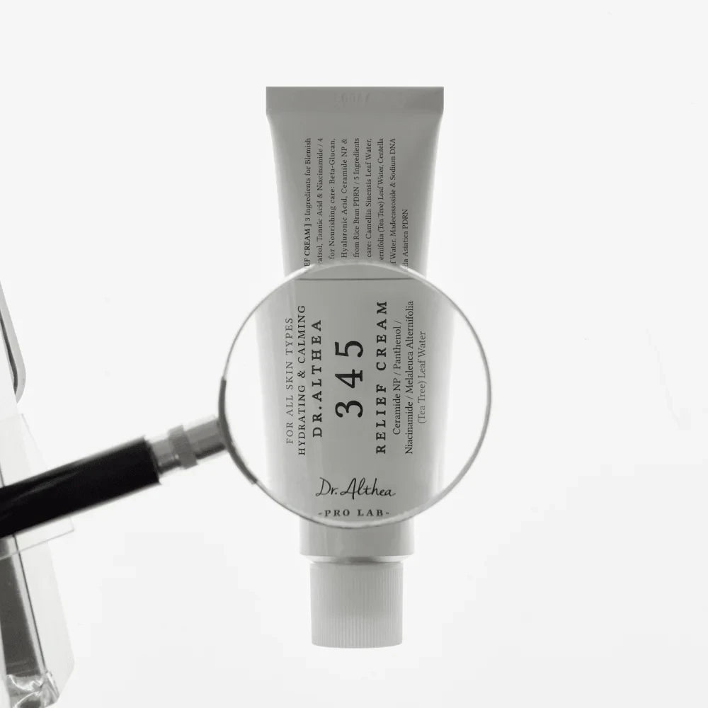 bareskin.lt Dr. Althea 345 Relief Cream veido kremas skirtas kasdienei odos priežiūrai, siekiant palaikyti drėgmės balansą ir odos komfortą