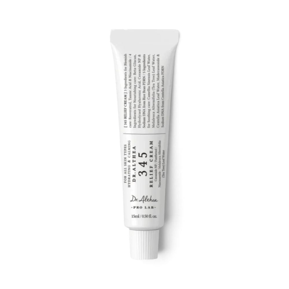 bareskin.lt Dr. Althea 345 Relief Cream veido kremas skirtas kasdienei odos priežiūrai, siekiant palaikyti drėgmės balansą ir odos komfortą
