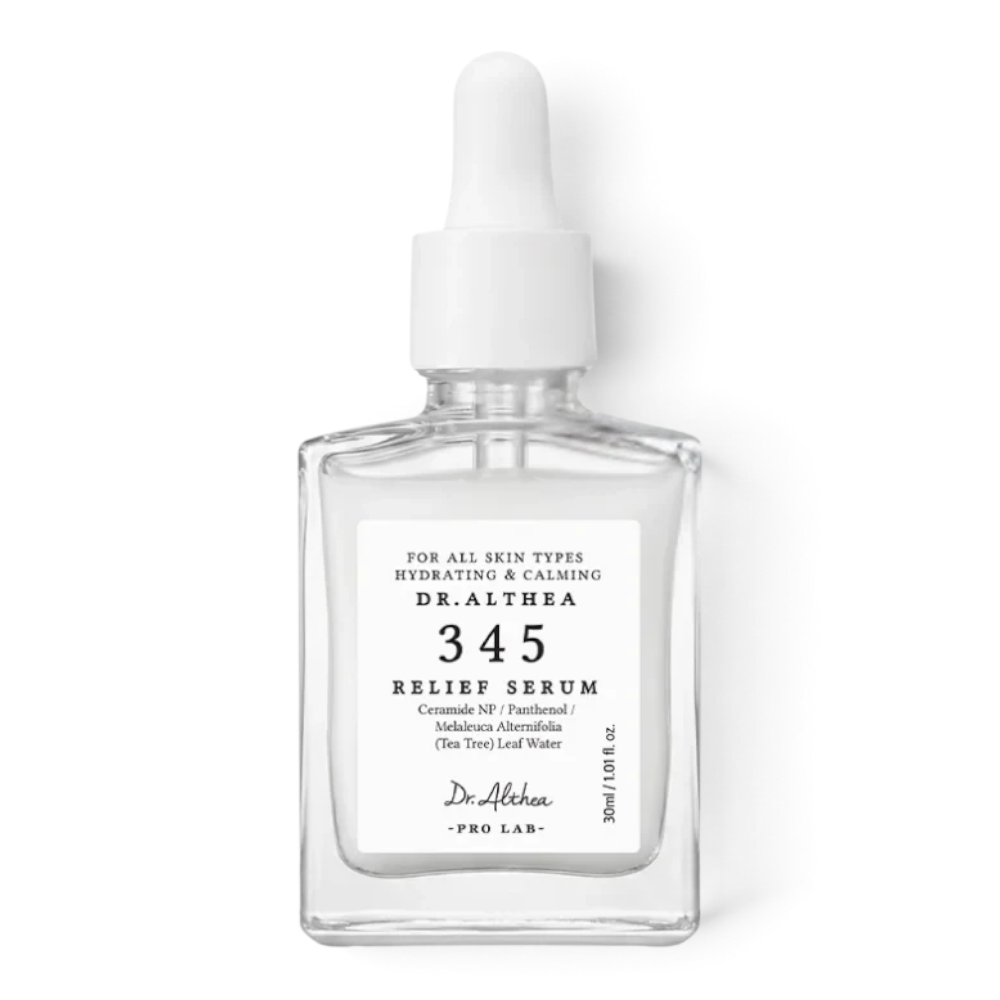 bareskin.lt Dr. Althea 345 Relief Serum veido serumas skirtas kasdienei odos priežiūrai