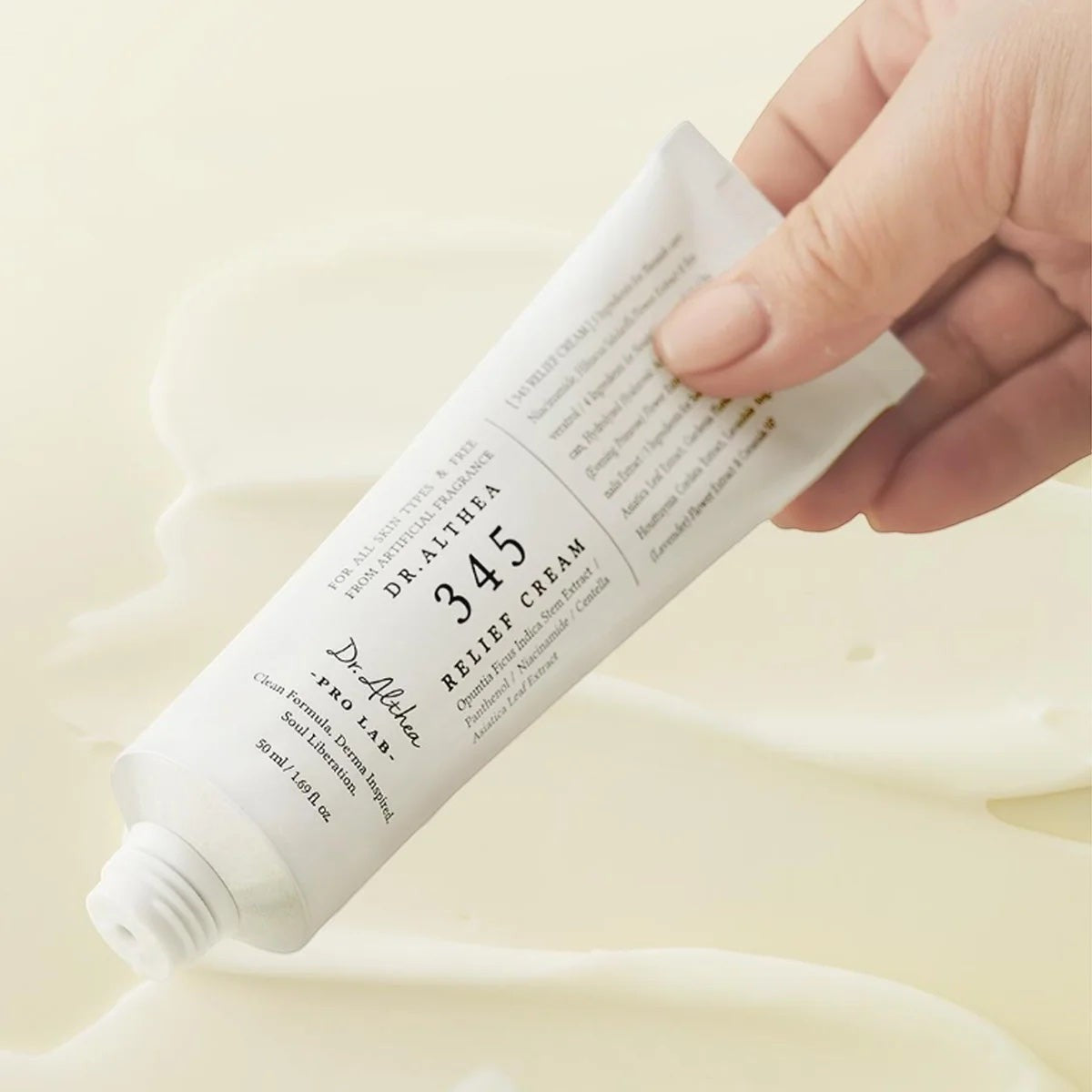 bareskin.lt Dr. Althea 345 Relief Cream veido kremas skirtas kasdienei odos priežiūrai, siekiant palaikyti drėgmės balansą ir odos komfortą