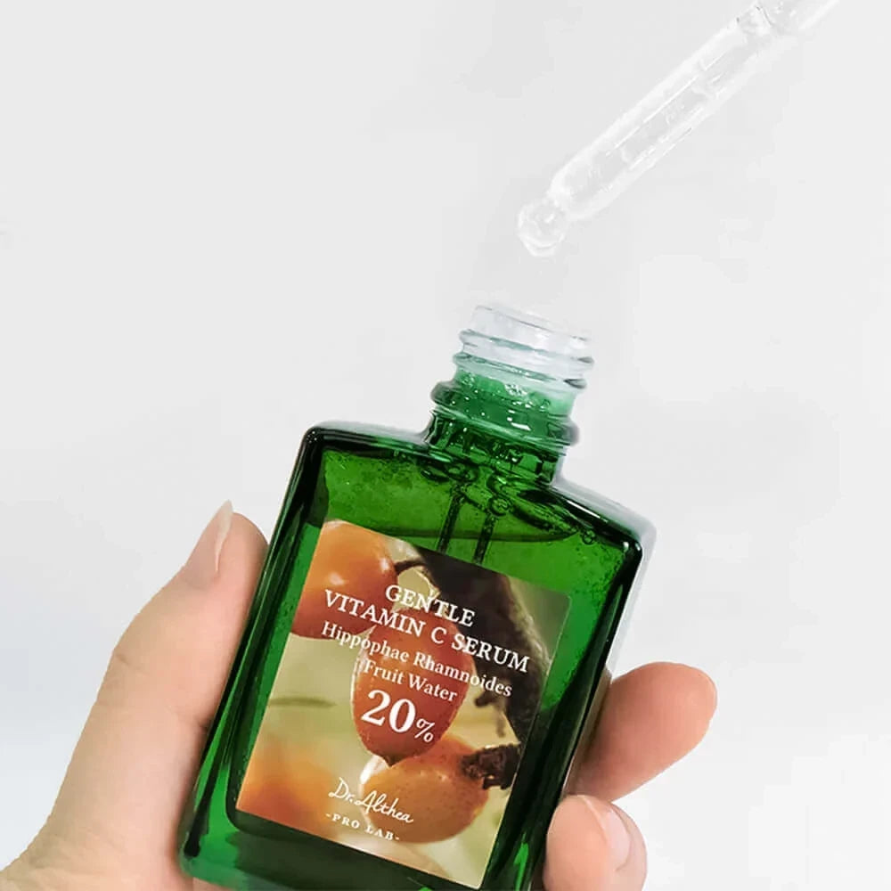 bareskin.lt Dr. Althea Gentle Vitamin C Serum šviesinamasis ir drėkinamasis serumas su niacinamidu ir vitaminu C