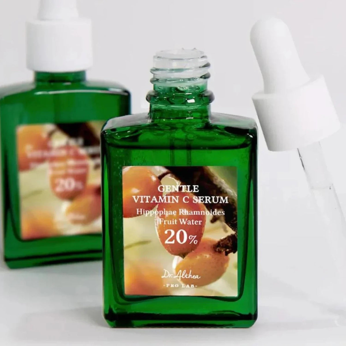 bareskin.lt Dr. Althea Gentle Vitamin C Serum šviesinamasis ir drėkinamasis serumas su niacinamidu ir vitaminu C