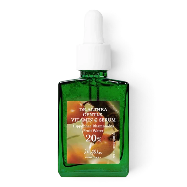bareskin.lt Dr. Althea Gentle Vitamin C Serum šviesinamasis ir drėkinamasis serumas su niacinamidu ir vitaminu C