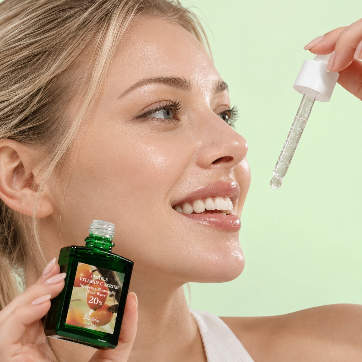 bareskin.lt Dr. Althea Gentle Vitamin C Serum šviesinamasis ir drėkinamasis serumas su niacinamidu ir vitaminu C