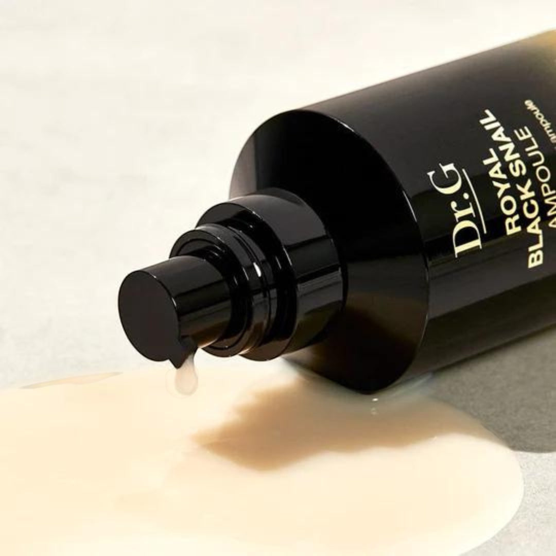 bareskin.lt Dr.G Royal Black Snail anti-aging ampoule odą stangrinati ir liftinguojanti ampulė