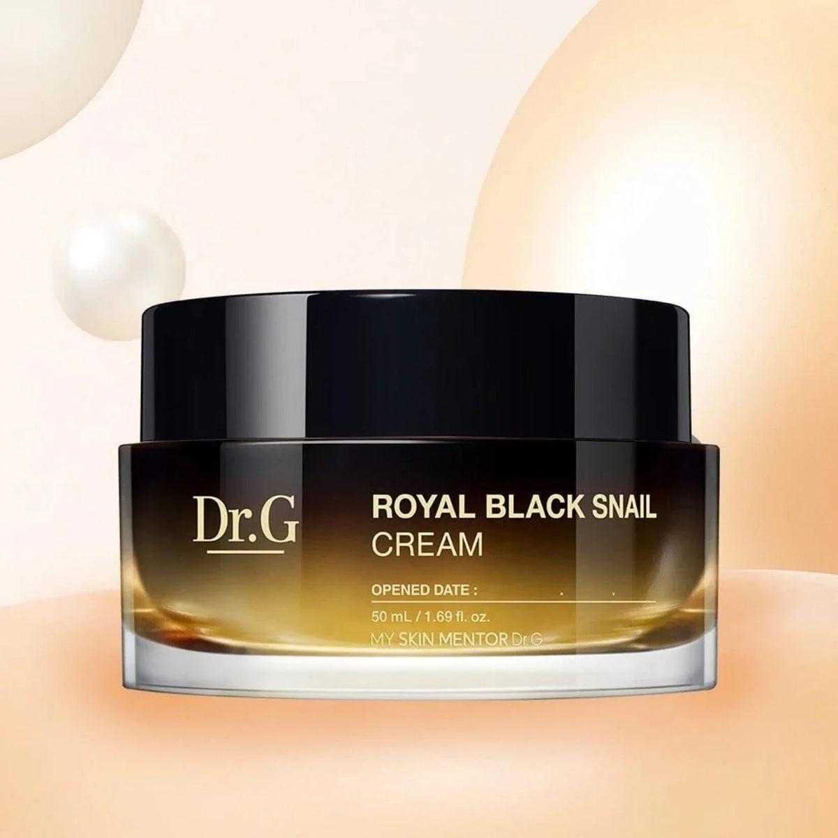 bareskin.lt Dr.G Royal Black Snail Cream odą stangrinantis ir liftinguojantis kremas brandžiai ir jautriai odai