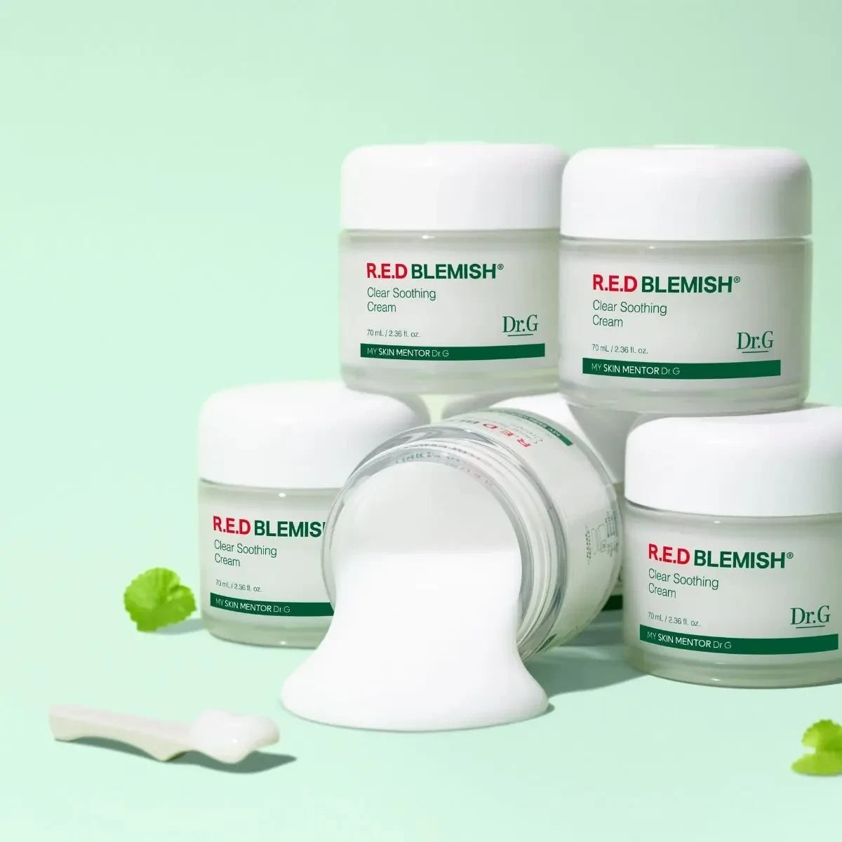 bareskin.lt Dr.G Red Blemish Clear Soothing Cream hipoalerginis kremas jautrioms ir aknės pažeistoms odoms