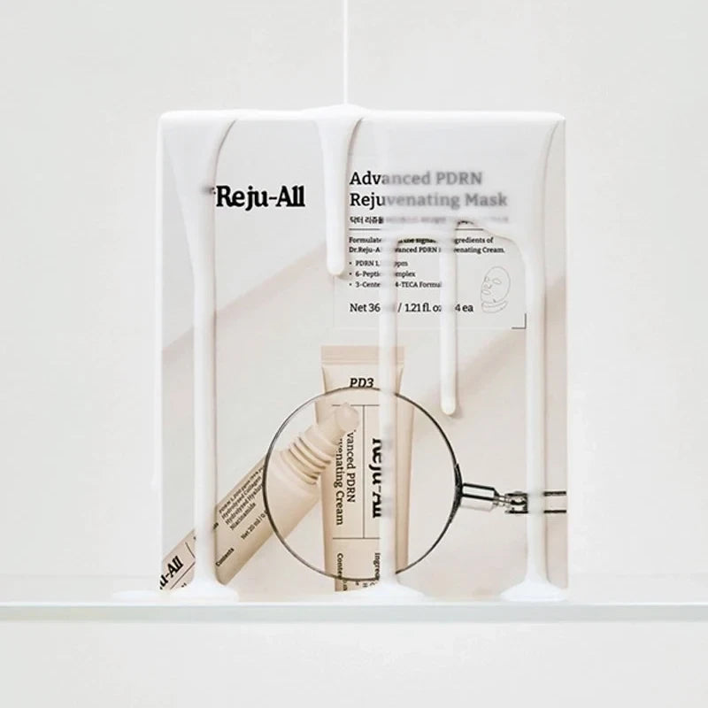 bareskin.lt Dr. Reju-All Advanced PDRN Rejuvenating Mask veido ir kaklo kaukė su PDRN ir peptidų kompleksu