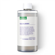 bareskin.lt EQQUALBERRY Swimming Pool Daily Facial Toner in a clear bottle with a white cap and ingredient label