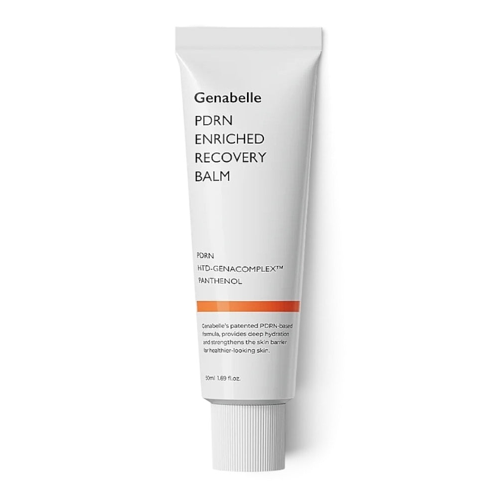 bareskin.lt Genabelle PDRN Enriched Recovery Balm in a white squeeze tube for intensive skin barrier repair