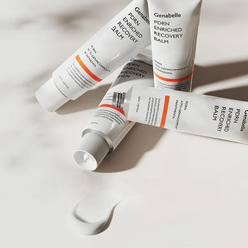 bareskin.lt Genabelle PDRN Enriched Recovery Balm intensyviai drėkinantis ir atkuriamasis veido balzamas su PDRN, pantenoliu ir peptidais