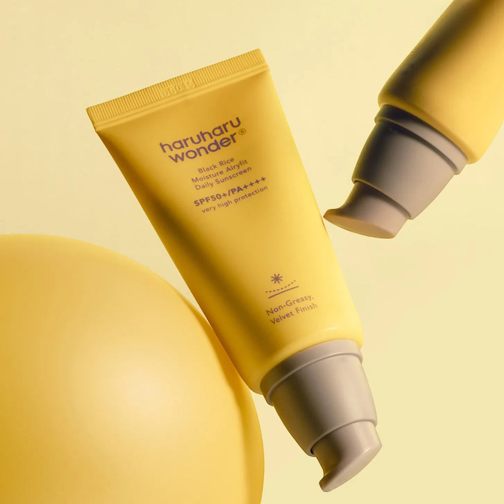 bareskin.lt Haruharu Wonder Black Rice Moisture Airyfit Daily Sunscreen apsauginis kremas nuo saulės